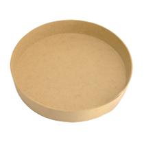 Bandeja Redonda Lisa G Festa Decoração 37x5 Mdf Madeira