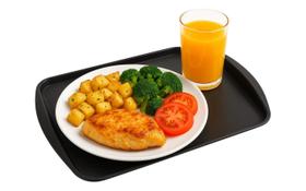Bandeja Refeitório FastFood Grande Reforçada Plástco 48X33Cm Bandeja Refeitório FastFood Grande Reforçada Plástco 48X33Cm