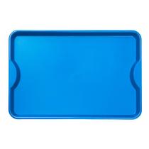 Bandeja restaur.plast.azul dk48x33