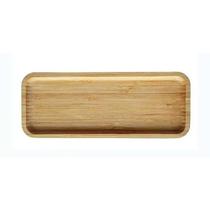 Bandeja retangular 6l2057 bambu 28x11x1,5cm mek decor