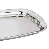 Bandeja Retangular Aço Inox 38cm - James.F Bandeja Retangular Aço Inox 38cm - James.F