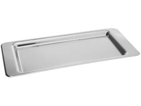 Bandeja Retangular Aço Inox Brinox 32X15,5 Servir Decorativa Bandeja Retangular Aço Inox Brinox 32X15,5 Servir Decorativa