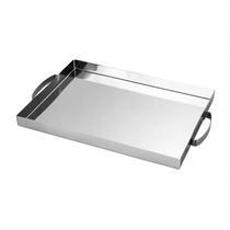 Bandeja Retangular Aço Inox com Alça Bergen Premium Brinox Ref.1415/202 Bandeja Retangular Aço Inox com Alça Bergen Premium Brinox Ref.1415/202