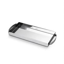 Bandeja Retangular Alça Funda 32X15Cm Inox Premium Brinox