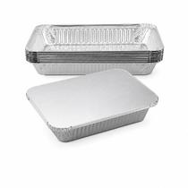 Bandeja Retangular Alumínio Tampa Cartão Wyda 750ml 100un Bandeja Retangular Alumínio Tampa Cartão Wyda 750ml 100un