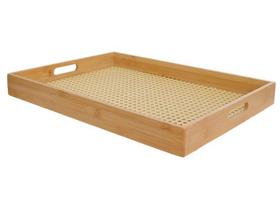 Bandeja retangular bambu 48cm - hauskraft Bandeja retangular bambu 48cm - hauskraft