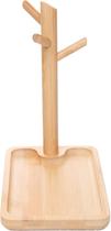 Bandeja Retangular Bambu Com Suporte Multifuncional Lyor Bandeja Retangular Bambu Com Suporte Multifuncional Lyor