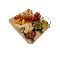 Bandeja Retangular Bambu Tábua Petisqueira Eco Prime Gourmet - Tuut