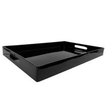 Bandeja Retangular Black 46 cm