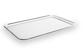 Bandeja Retangular Brinox Arienzo 48 x 32 cm Aço Inox
