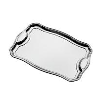 Bandeja Retangular Classic Aço Inox C/ Alça Prata Tramontina Bandeja Retangular Classic Aço Inox C/ Alça Prata Tramontina