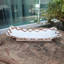 Bandeja Retangular Curva Resina Decorativa 28x10x4 Cm Bandeja Retangular Curva Resina Decorativa 28x10x4 Cm