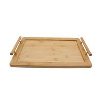 Bandeja Retangular De Bambu Com Alças Oikos Bandeja Retangular De Bambu Com Alças Oikos