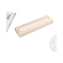 Bandeja Retangular De Bambu Natural Para Exibição De Brincos E Suporte Para Armazenamento De Joias