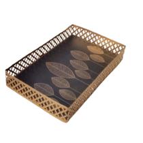 Bandeja Retangular Decorativa E Organizador 11x19cm C2b-2