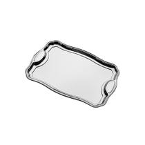 Bandeja Retangular em Aço Inox com Alças Classic 42x 29cm - Tramontina