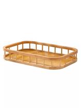 Bandeja Retangular em Bambu 38x26x7cm - Dolce Home