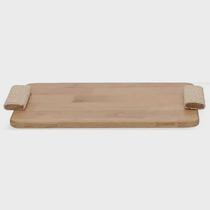 Bandeja Retangular em Madeira 44x28cm - Mart