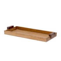 Bandeja Retangular em Madeira 50x24cm - Mart