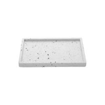 Bandeja Retangular Em Mármore Terrazzo 27x17cm Lyor Bandeja Retangular Em Mármore Terrazzo 27x17cm Lyor