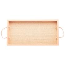 Bandeja Retangular em MDF com Alça 40x4x20cm 5671 - Lyor