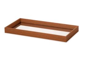 Bandeja Retangular em MDF com Espelho 38,5x18,3cm - Mart Bandeja Retangular em MDF com Espelho 38,5x18,3cm - Mart