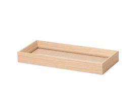 Bandeja Retangular em MDF com Linho 28cm 15678 - Mart