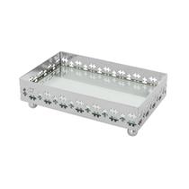 Bandeja Retangular Galeria Cross Fundo com Espelho