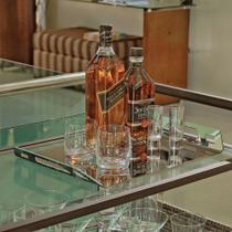 Bandeja Retangular M3 em Inox - Interno 40x30 Cm