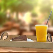 Bandeja Retangular MDF Cru Bandejinha Decora e Servi 25x15x3 Bandeja Retangular MDF Cru Bandejinha Decora e Servi 25x15x3