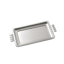 Bandeja Retangular Para Servir Chá E Café Em Aço Inox Pantheon Inox