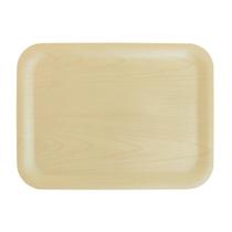 Bandeja Retangular Plywood Compensado 28x21x1,5cm Saldão