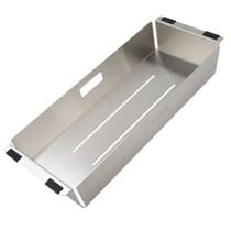 Bandeja retangular profunda p/ cuba primaccore inox escovado Bandeja retangular profunda p/ cuba primaccore inox escovado