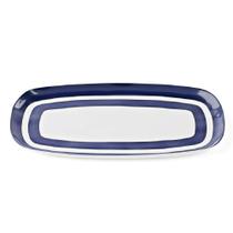 Bandeja retangular rasa guzzini large em acrílico riviera 43cm mediterranean blue 13291176