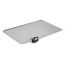Bandeja Retangular Rasa Inox Mesa Multiuso Acqua Bugatti