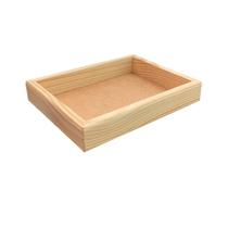 Bandeja Retangular sem Alça 18,5x14,5x3 Madeira Pinus 10mm Bandeja Retangular sem Alça 18,5x14,5x3 Madeira Pinus 10mm