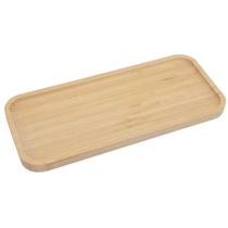 Bandeja Retangular Slim 33x13 cm Bambu Ecológica Lovely Vibe