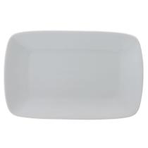 Bandeja Retangular USA de Porcelana 24,5x16 cm Schmidt Bandeja Retangular USA de Porcelana 24,5x16 cm Schmidt