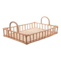 Bandeja retangular wolff rattan 29501 fibra natural