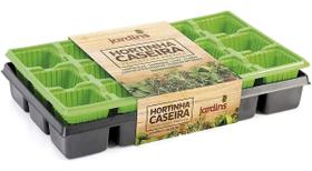 Bandeja Sementeira hortinha caseira 15 Células Verde