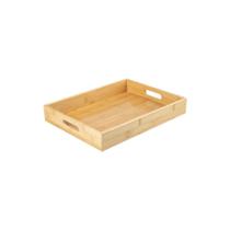 Bandeja Sense 37x28,5x5,5cm Bambu C/ Alcas Martiplast Ou