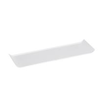 Bandeja Servir Retangular 15x40 Branca em Polipropileno Linha Tropical VEM Cozinha Bandeja Servir Retangular 15x40 Branca em Polipropileno Linha Tropical VEM Cozinha