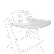 Bandeja Stokke, Branco - Projetado Exclusivamente para Cadeira Tripp Trapp + Tripp Trapp Baby Set - Conveniente de Usar e Limpar - Feito com Plástico Livre de BPA - Adequado para Crianças de 6 a 36 Meses