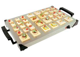 Bandeja Térmica Inox Com Alças Bivolt 127V/220V Cotherm