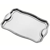 Bandeja Tramontina Classic Retangular Em Aço Inox Com Alças 49 X 34 Cm 61440490 Bandeja Tramontina Classic Retangular Em Aço Inox Com Alças 49 X 34 Cm 61440490