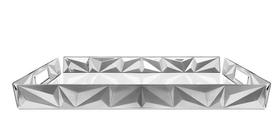 Bandeja Tramontina Prisma Retangular em Aço Inox 51x36 cm Bandeja Tramontina Prisma Retangular em Aço Inox 51x36 cm