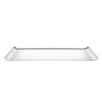 Bandeja Tramontina Quadrata Retangular em Aço Inox Alto Brilho 38x17 cm