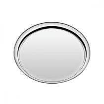 Bandeja Tramontina Service em Aço Inox Redonda 35 cm Bandeja Tramontina Service em Aço Inox Redonda 35 cm