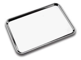Bandeja Tramontina Service Retangular em Aço Inox