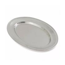 Bandeja Travessa De Inox Grande 49cm.